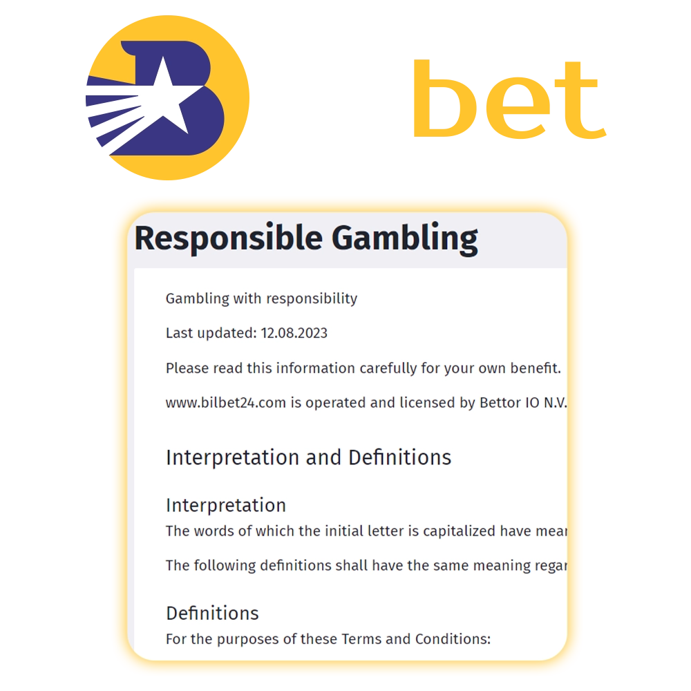 At Bilbet, we aim to provide a safe and enjoyable gambling experience.